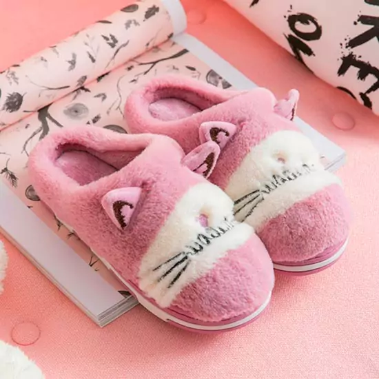 image of kitty slippers